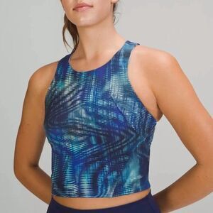 Lululemon Invigorate Training‎ Tank Top - Shapeshifter Flux Blue